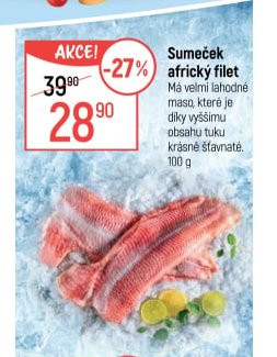 Sumeček africký filet