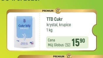TTD Cukr krystal, krupice 1kg