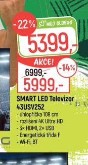 SMART LED Televizor 43USV252