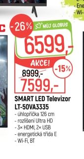 SMART LED Televizor LT-50VA3335