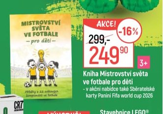 Kniha Mistrovství světa ve fotbale pro děti