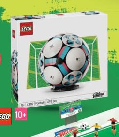 Stavebnice LEGO® Editions Fotbalový míč