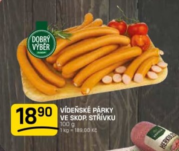 Vídeňské párky ve skop. střívku - FLOP aktualniletaky.eu