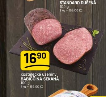 Kostelecké uzeniny babiččina sekaná - FLOP aktualniletaky.eu