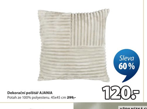 Dekorační polštář AJANIA