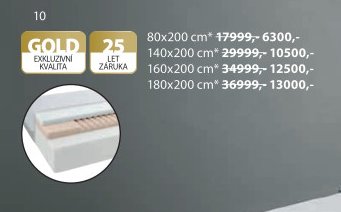 Matrace GOLD