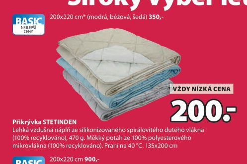 Přikrývka STETINDEN