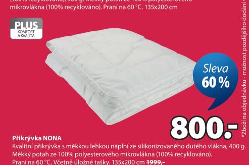 Přikrývka NONA