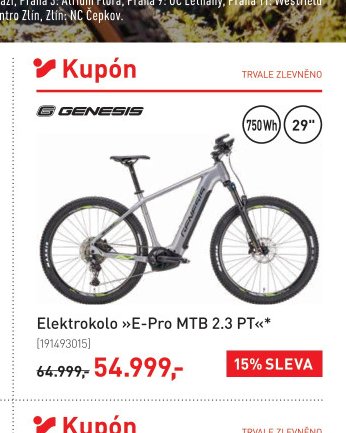 Elektrokolo »E-Pro MTB 2.3 PT«