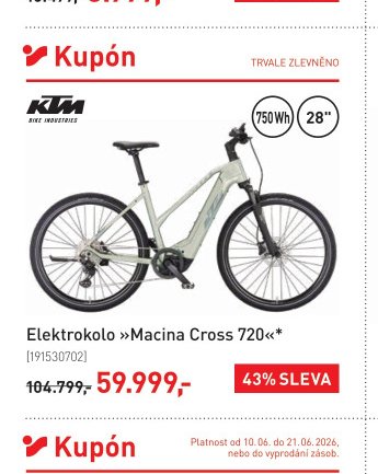 Elektrokolo »Macina Cross 720«