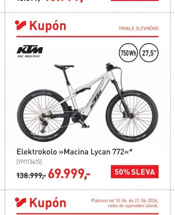 Elektrokolo »Macina Lycan 772«