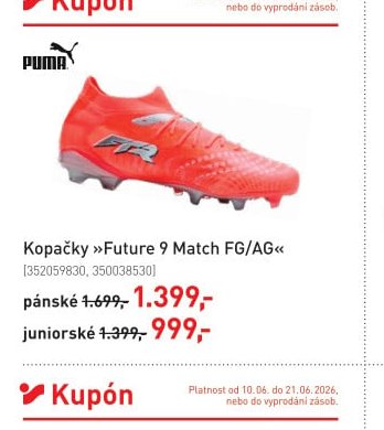 Kopačky »Future 9 Match FG/AG«