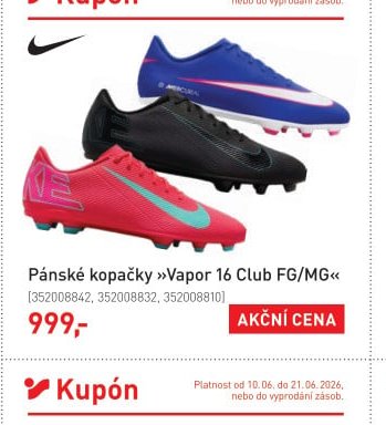 Pánské kopačky »Vapor 16 Club FG/MG«