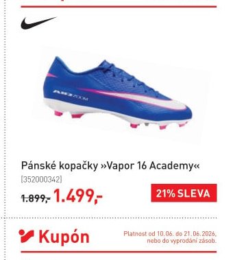Pánské kopačky »Vapor 16 Academy«