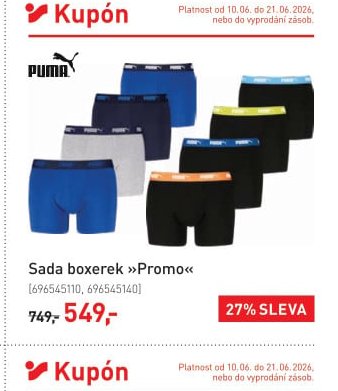 Sada boxerek »Promo«