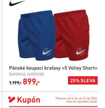 Pánské koupací kraťasy »5 Volley Short«