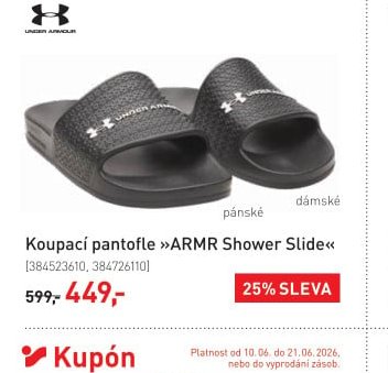 Koupací pantofle »ARMR Shower Slide«