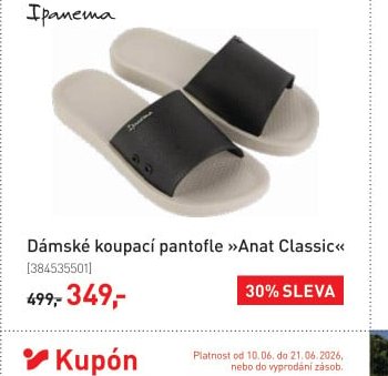 Dámské koupací pantofle »Anat Classic«