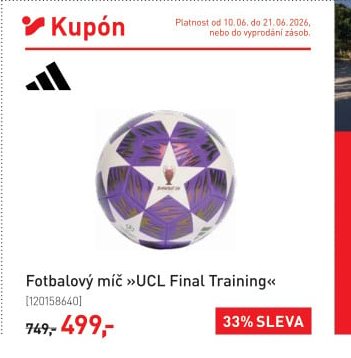 Fotbalový míč »UCL Final Training«