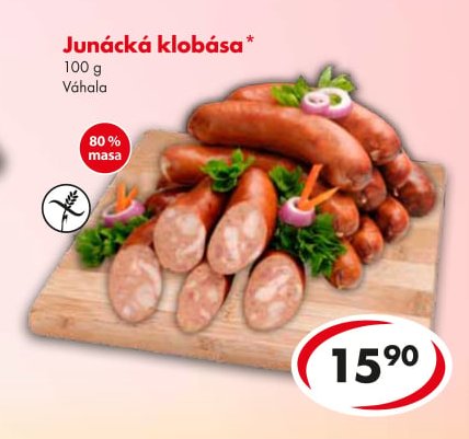 Junácká klobása - CBA aktualniletaky.eu