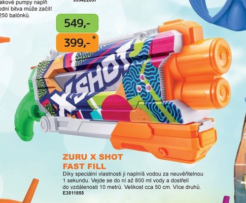 ZURU X SHOT FAST FILL