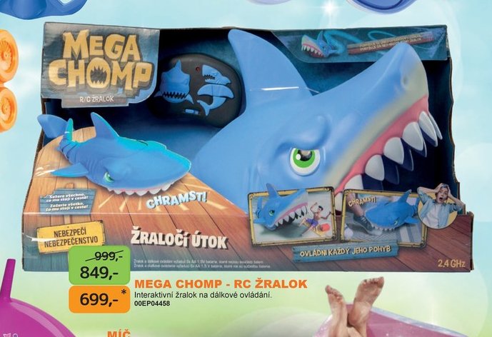 MEGA CHOMP - RC ŽRALOK