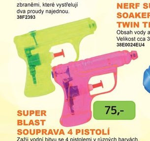 SUPER BLAST SOUPRAVA 4 PISTOLÍ