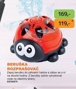 Beruška rozprašovač