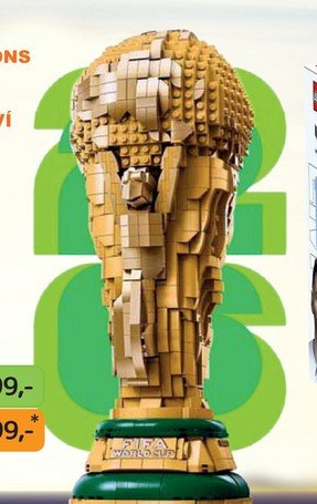 LEGO EDITIONS OFICIÁLNÍ TROFEJ MISTROVSTVÍ SVĚTA VE FOTBALE FIFA 1143020