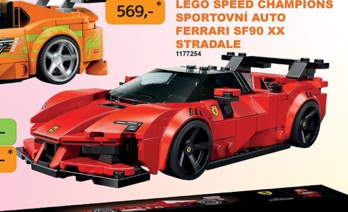 LEGO SPEED CHAMPIONS SPORTOVNÍ NÁVOD FERRARI SF90 XX STRADALE