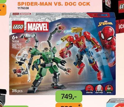 LEGO MARVEL BITVA ROBOTŮ: SPIDER-MAN VS. DOC OCK