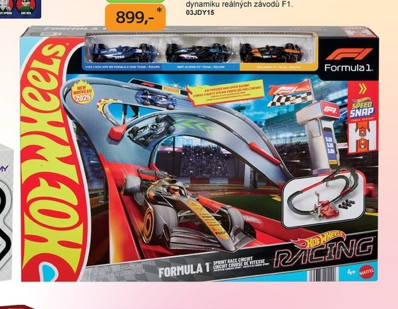HOT WHEELS AUTO DRÁHA FORMULE 1
