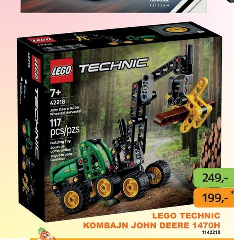 LEGO TECHNIC KOMBAJN JOHN DEERE 1470H