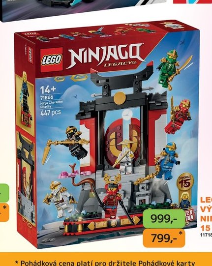 LEGO NINJAGO VÝSTAVKA 15 LET NINJAGO