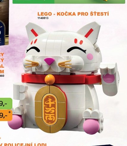 LEGO KOČKA PRO ŠTĚSTÍ