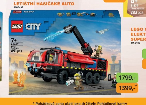 LEGO CITY - LETIŠTNÍ HASIČSKÉ AUTO