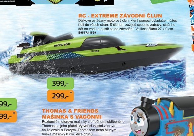 RC - EXTREME ZÁVODNÍ ČLUN