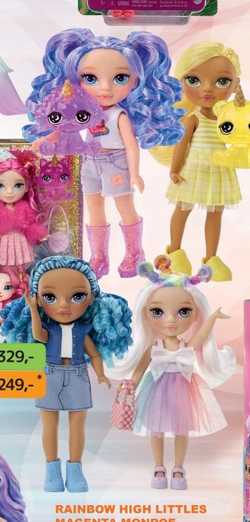 RAINBOW HIGH LITTLES MAGENTA MONROE