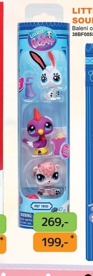 LITTLEST PET SHOP SOUPRAVA ZVÍŘÁTEK