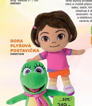 DORA PLYŠOVÁ POSTAVIČKA