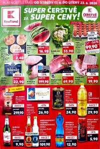 aktuální leták Kaufland 17.6.2026-23.6.2026