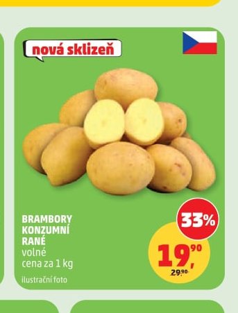 Brambory konzumní rané - Penny Market aktualniletaky.eu