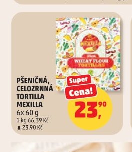 PŠENIČNÁ, CELOZRNNÁ TORTILLA MEXILLA - Penny Market aktualniletaky.eu