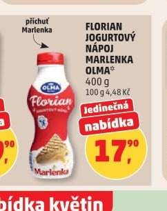 FLORIAN JOGURTOVÝ NÁPOJ MARLENKA OLMA - Penny Market aktualniletaky.eu