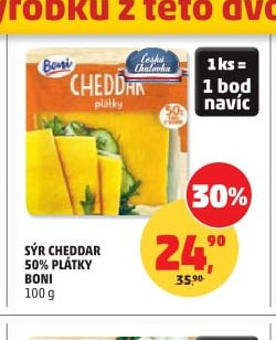 Sýr Cheddar Boni - Penny Market aktualniletaky.eu