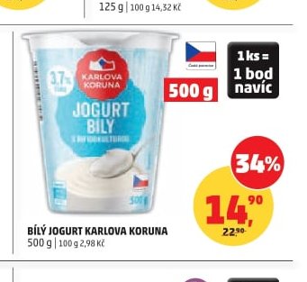 Bílý jogurt Karlova Koruna - Penny Market aktualniletaky.eu