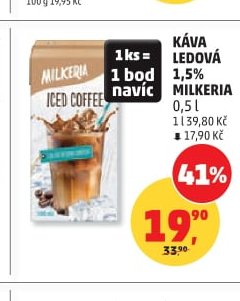 Káva ledová 1,5% Milkeria 0,5 l - Penny Market aktualniletaky.eu