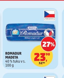 ROMADUR MADETA 100 g - Penny Market aktualniletaky.eu