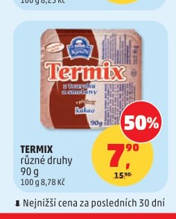 TERMIX různé druhy 90 g - Penny Market aktualniletaky.eu
