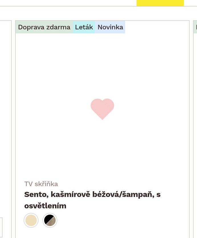 TV skříňka Sento, kašmírově béžová/šampaň, s osvětlením
